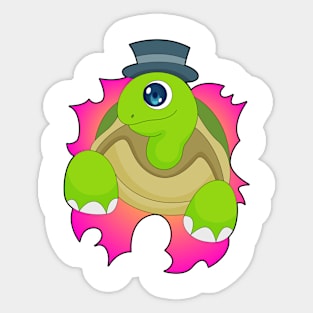 Turtle Hat Sticker